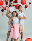 Pink Teal Mosaic | Elly CNY 2026
