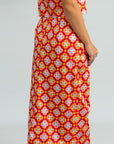 Ladies Amber Skirt - Red Lucky Coins