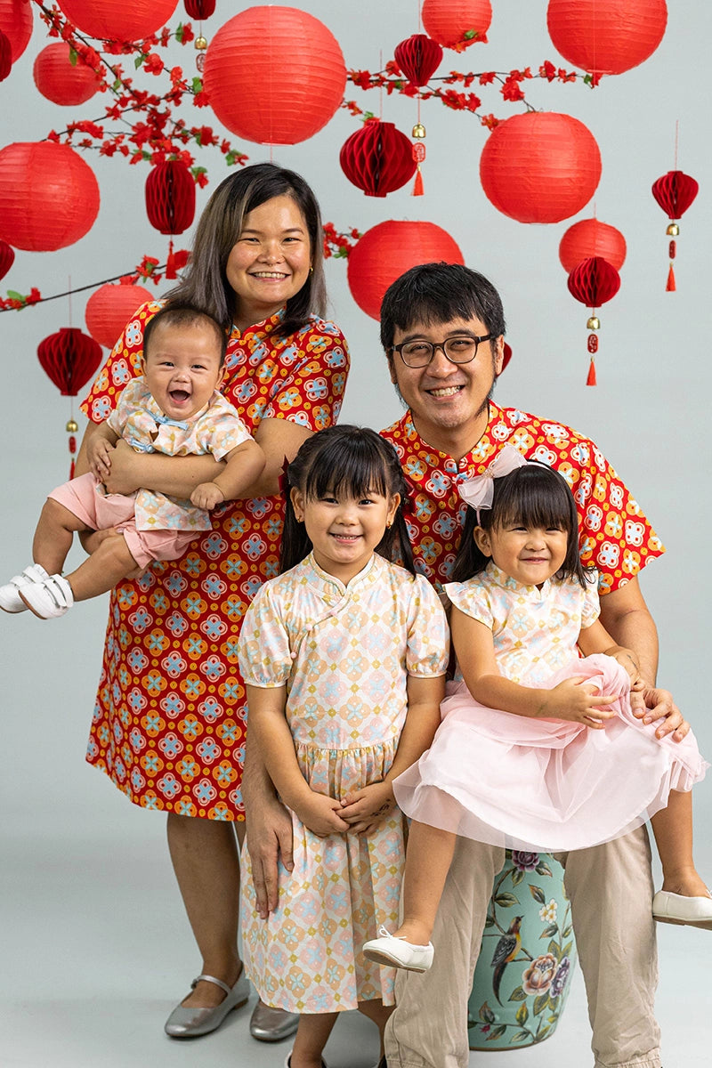 Red/Cream Lucky Coins | Elly CNY 2026