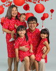 Red Floral Bamboo | Elly CNY 2026