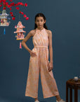 Kodi Jumpsuit - Pink Floral Bamboo