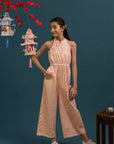 Kodi Jumpsuit - Pink Floral Bamboo