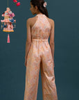 Kodi Jumpsuit - Pink Floral Bamboo