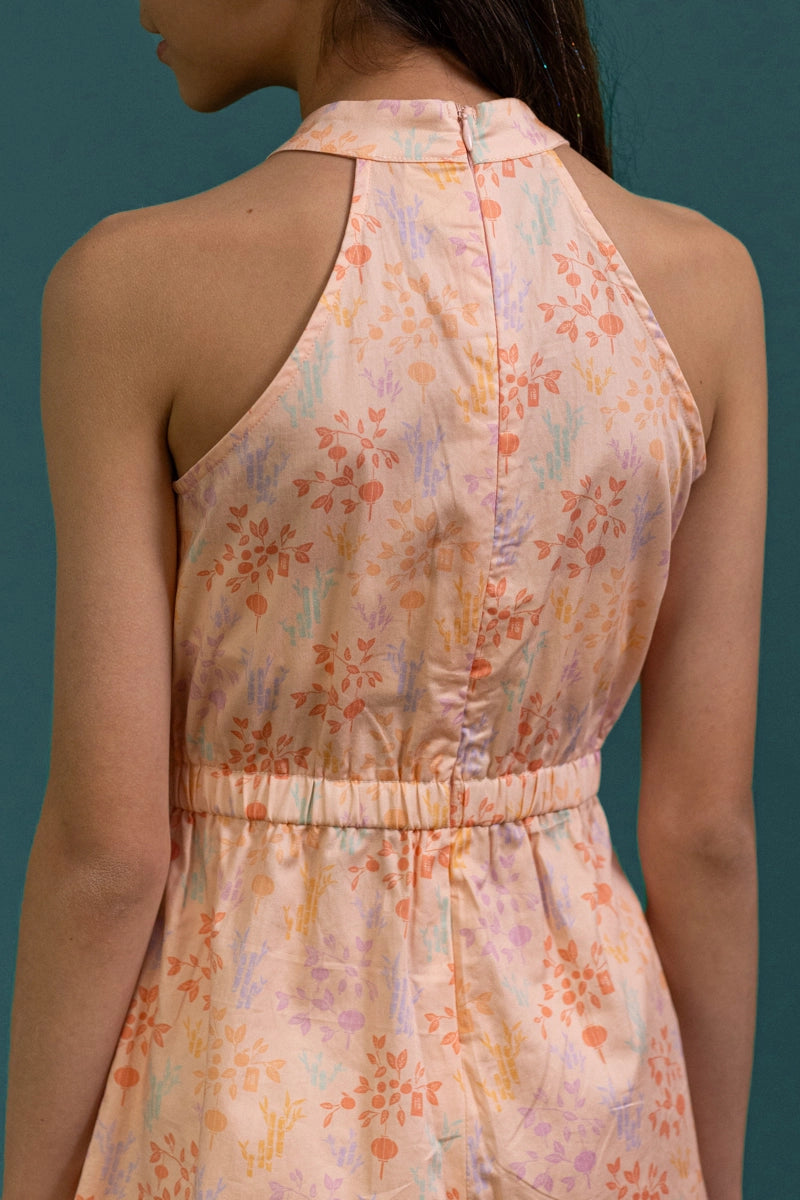 Kodi Jumpsuit - Pink Floral Bamboo