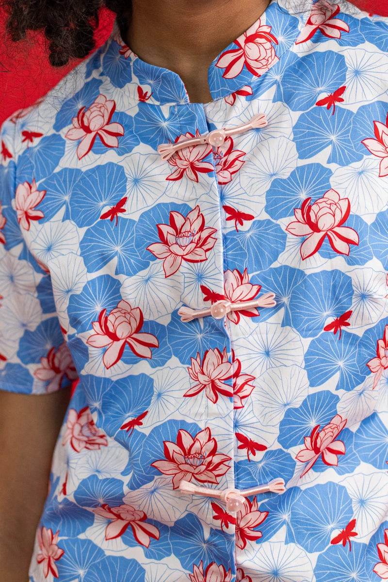 Ashley Top - Blue Lotus