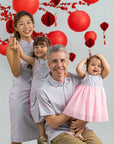 Pink Teal Mosaic | Elly CNY 2026