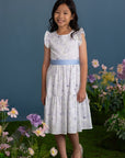 Blair Dress - Blue Flutter Spring