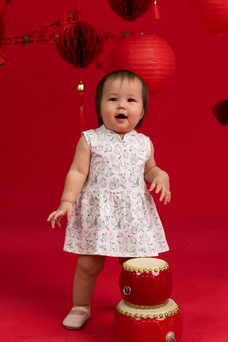 Kira Onesie - Zodiac Mahjong