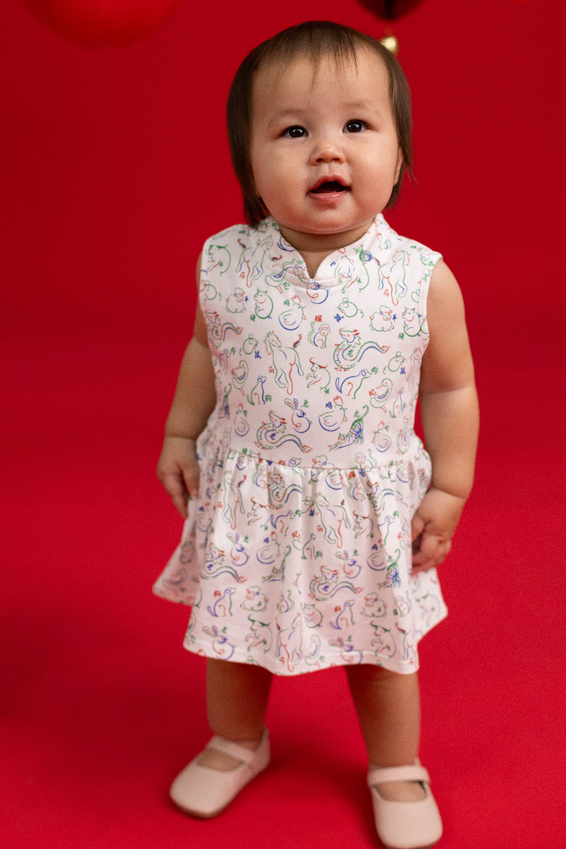 Kira Onesie - Zodiac Mahjong