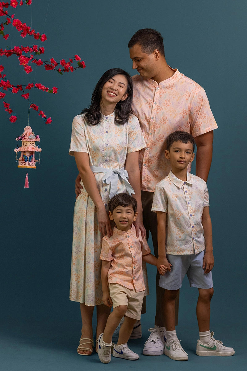 Pink/cream Floral Bamboo | Elly CNY 2026