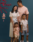 Pink/cream Floral Bamboo | Elly CNY 2026