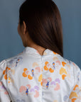 Ladies Nadia Top - Pastel Tree Songbirds