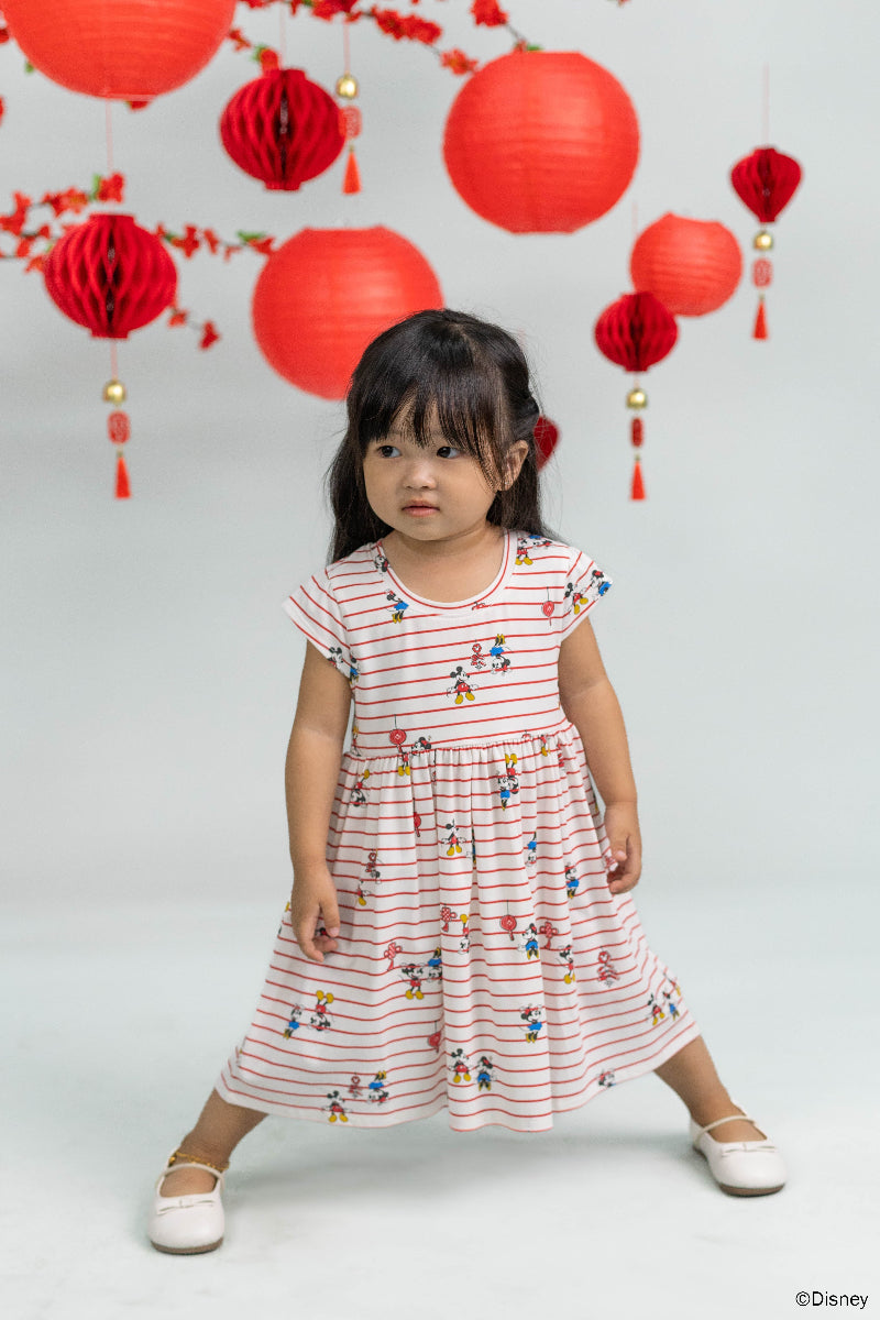 Capella Dress - Firecracker Mickey