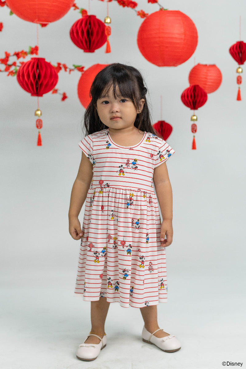 Capella Dress - Firecracker Mickey