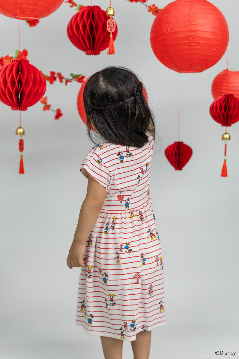 Capella Dress - Firecracker Mickey