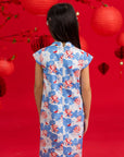 Cheongsam - Blue Lotus