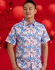Men's Shirt - Blue Lotus