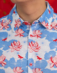 Men's Shirt - Blue Lotus