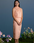 Ladies Amber Top - Pink Honeycomb Tiles