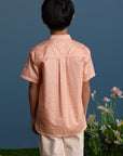 Ladies Amber Top - Pink Honeycomb Tiles