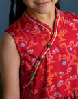 Luna Cheongsam - Red Lucky Bonsai