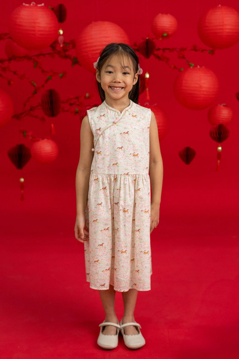 Luna Cheongsam - Meadow Horses