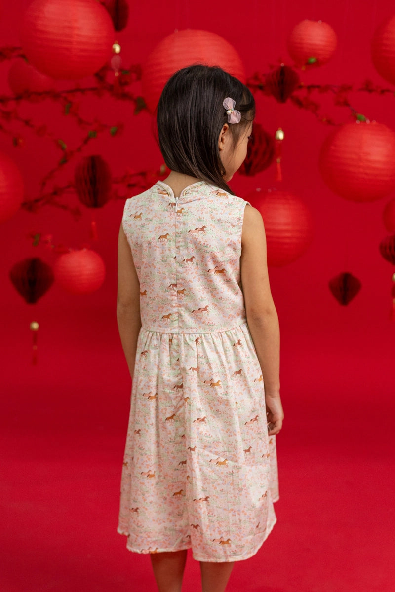 Luna Cheongsam - Meadow Horses