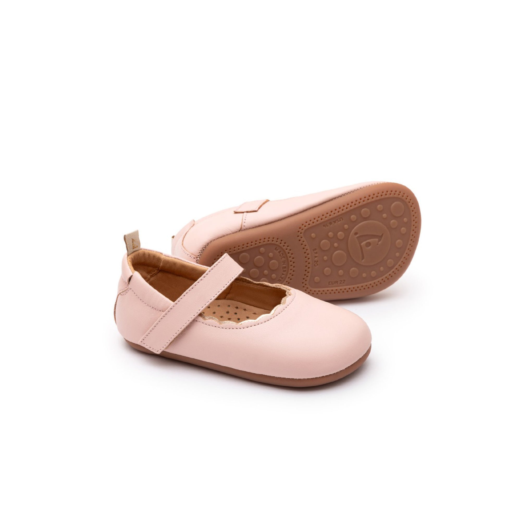 Roundy Shoes - Blossom Pink/Metallic Salmon