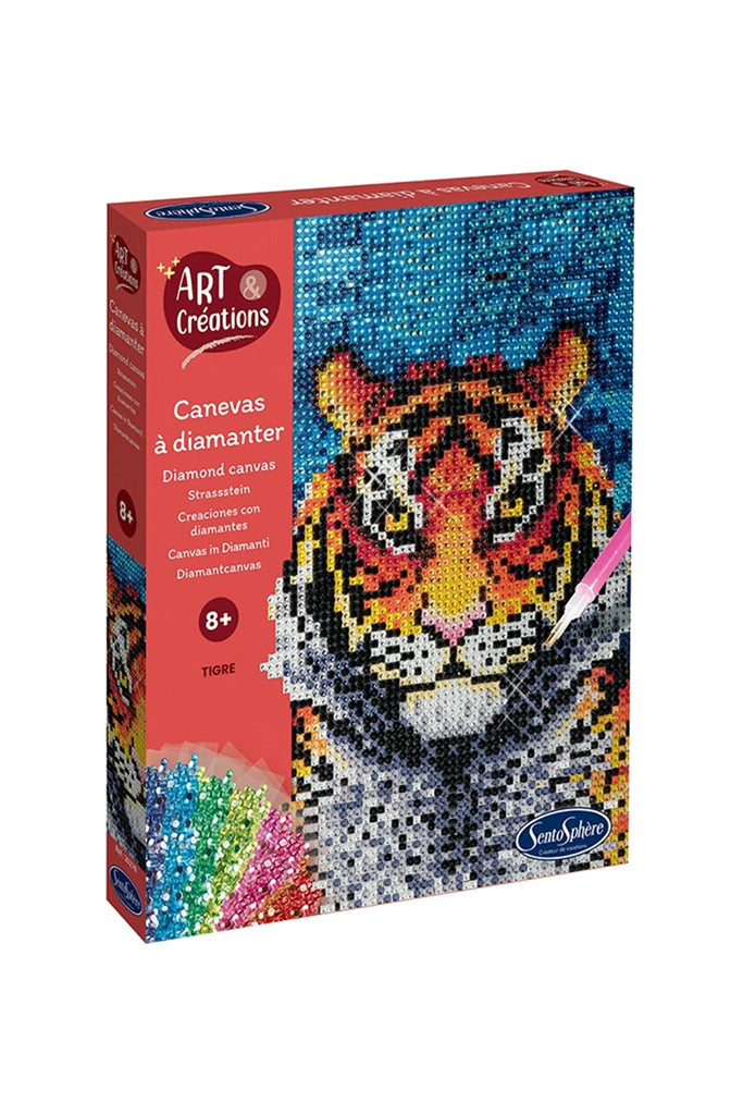 Canevas à Diamanter Tigre - Tiger by Sentosphere | The Elly Store Singapore
