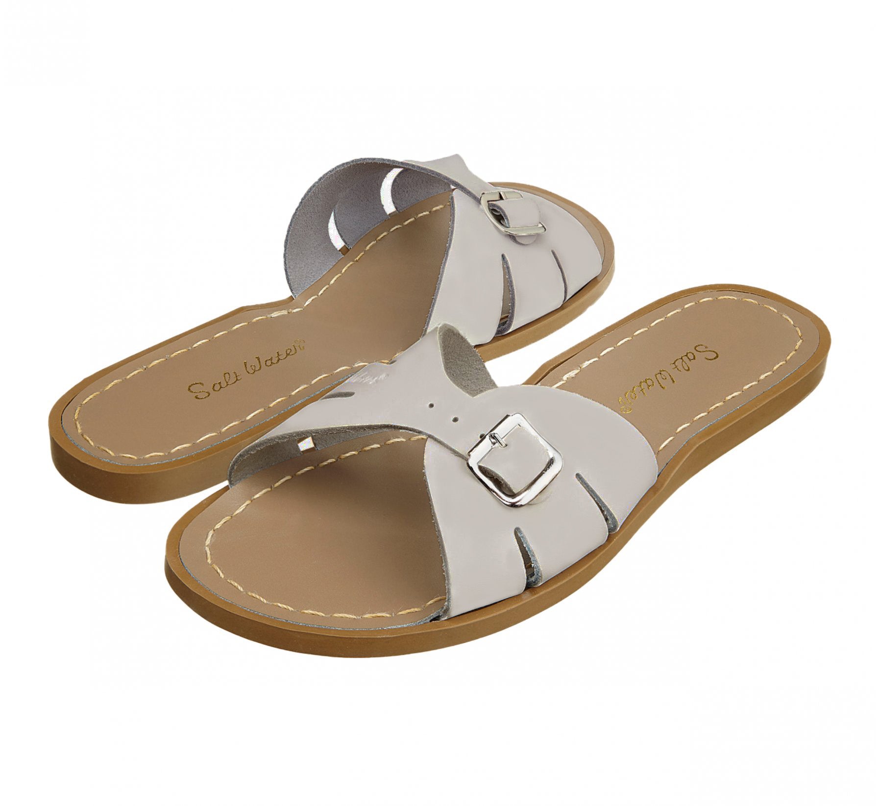 Salt-water Sandals Classic Slides Adult - Stone