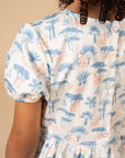 Scarlett Dress - Blue Safari