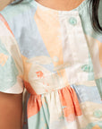 Claire Dress - Green Landscape