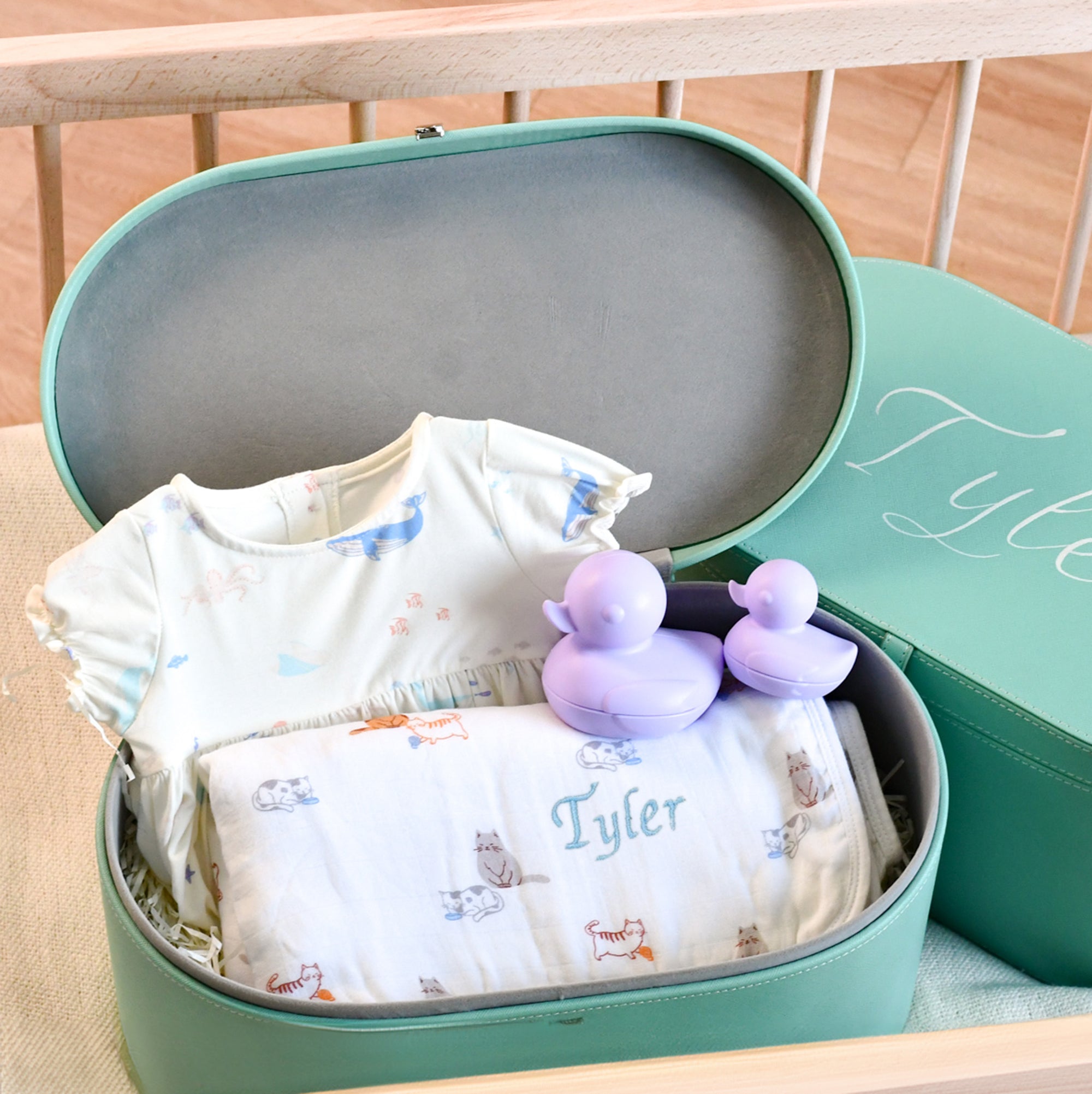 Ocean Breeze Personalised Turquoise Gift Set | The Elly Store