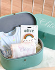 Narwhal Dreams Personalised Turquoise Gift Set | The Elly Store