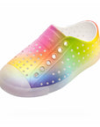 Native Jefferson Shell White / Translucent / Rainbow Blur