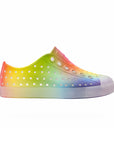 Native Jefferson Shell White / Translucent / Rainbow Blur