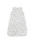 Sleeping Bag - White Floral Bunny
