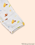 Sleepsuit - Blue Trains Pooh