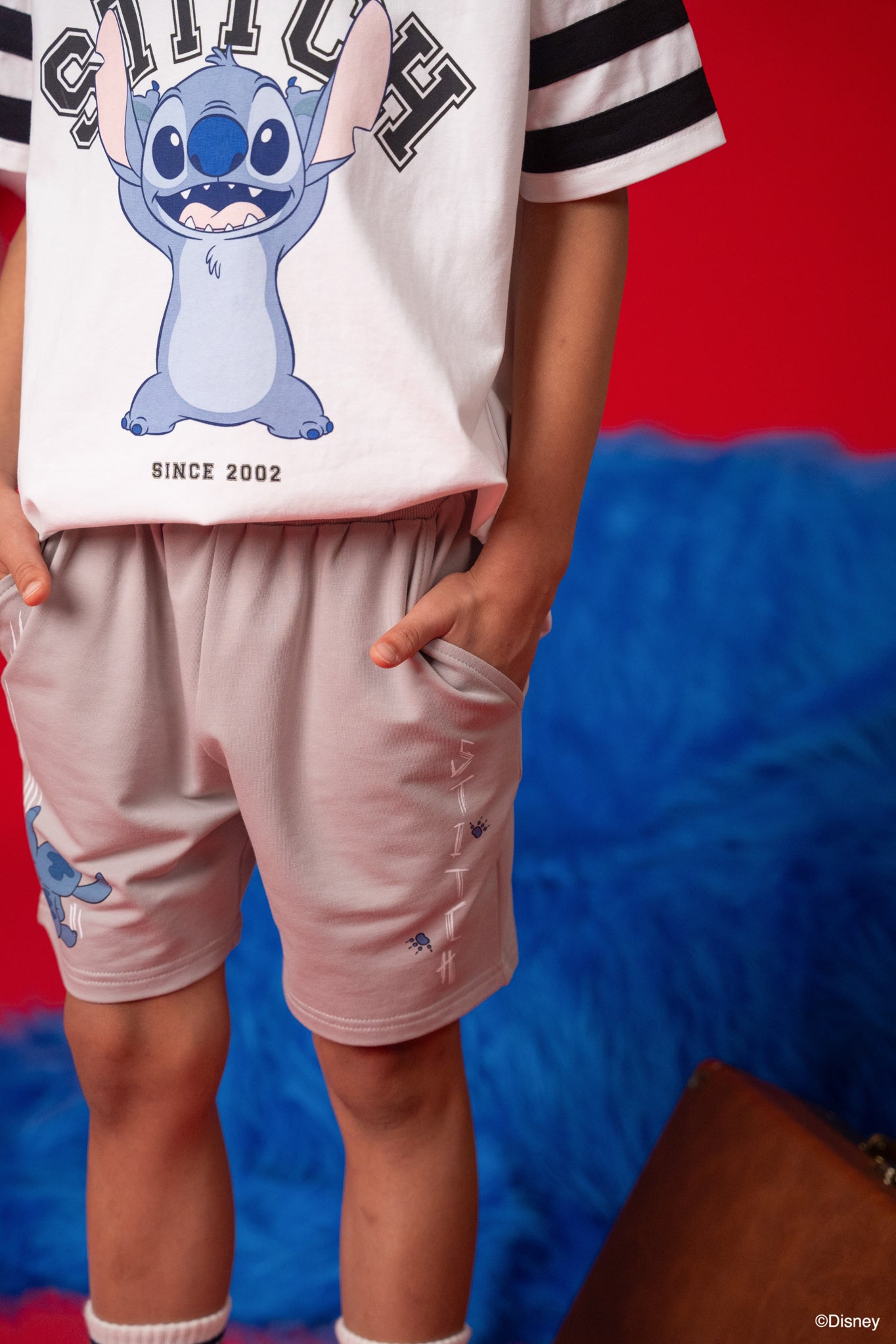 Terry Shorts - Grey Stitch