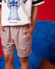 Terry Shorts - Grey Stitch