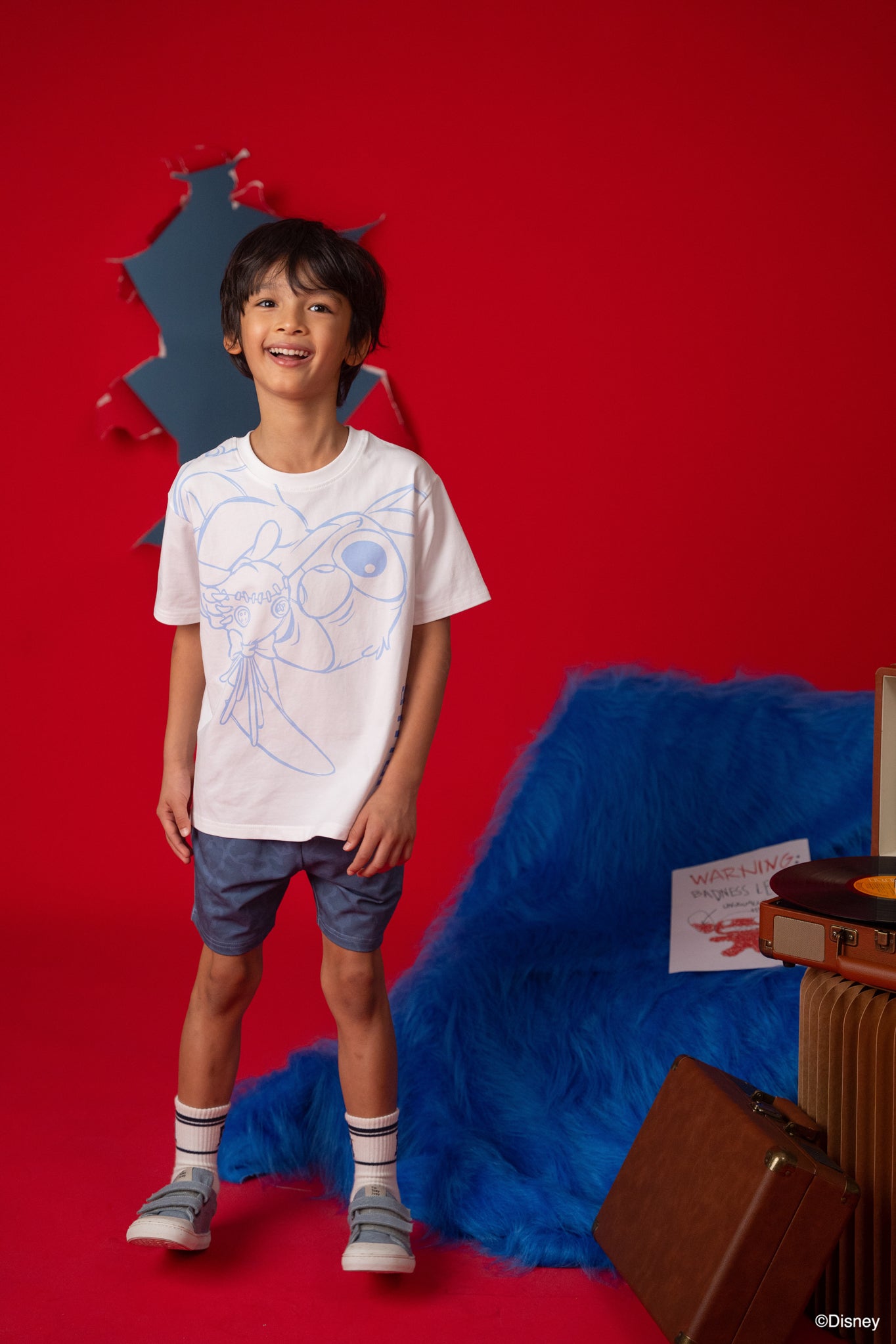 Peek-A-Boo Stitch Tee