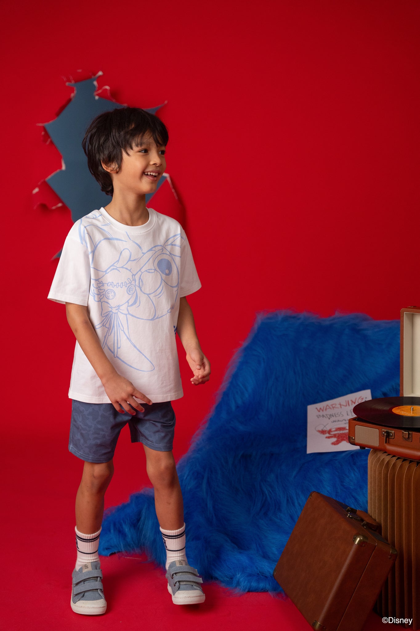 Peek-A-Boo Stitch Tee