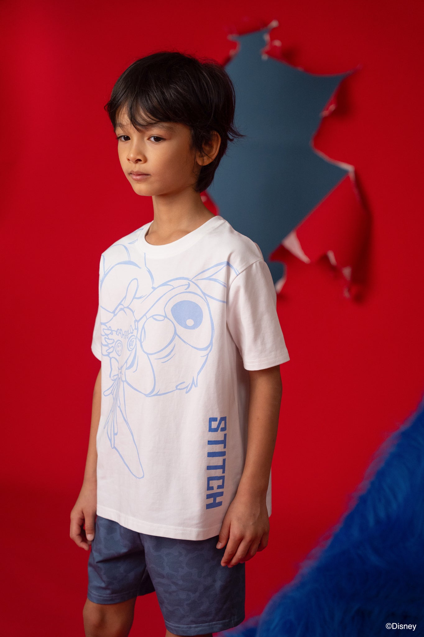 Peek-A-Boo Stitch Tee
