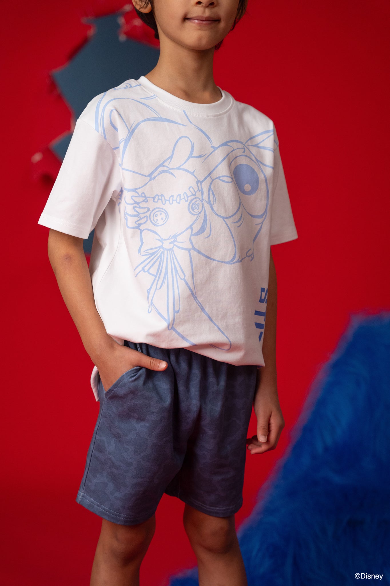 Peek-A-Boo Stitch Tee