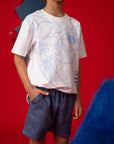 Peek-A-Boo Stitch Tee