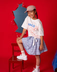 Tie-Front Crop Tee - Stitch And Scrump