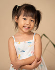 Summer Dress - White Wilderness