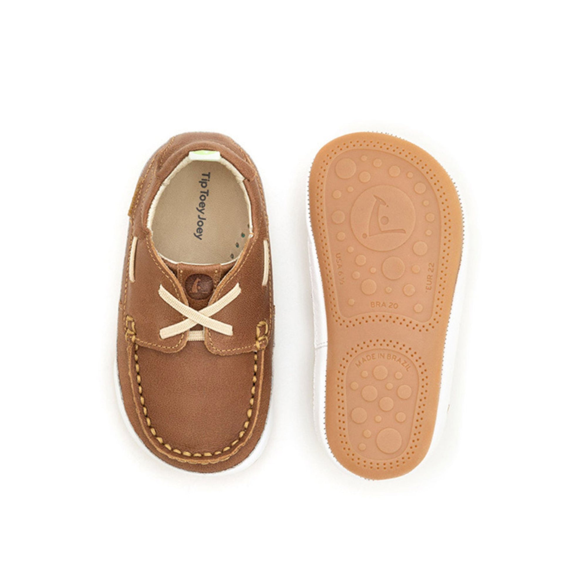 Tip Toey Joey Boaty Loafers - Whisky