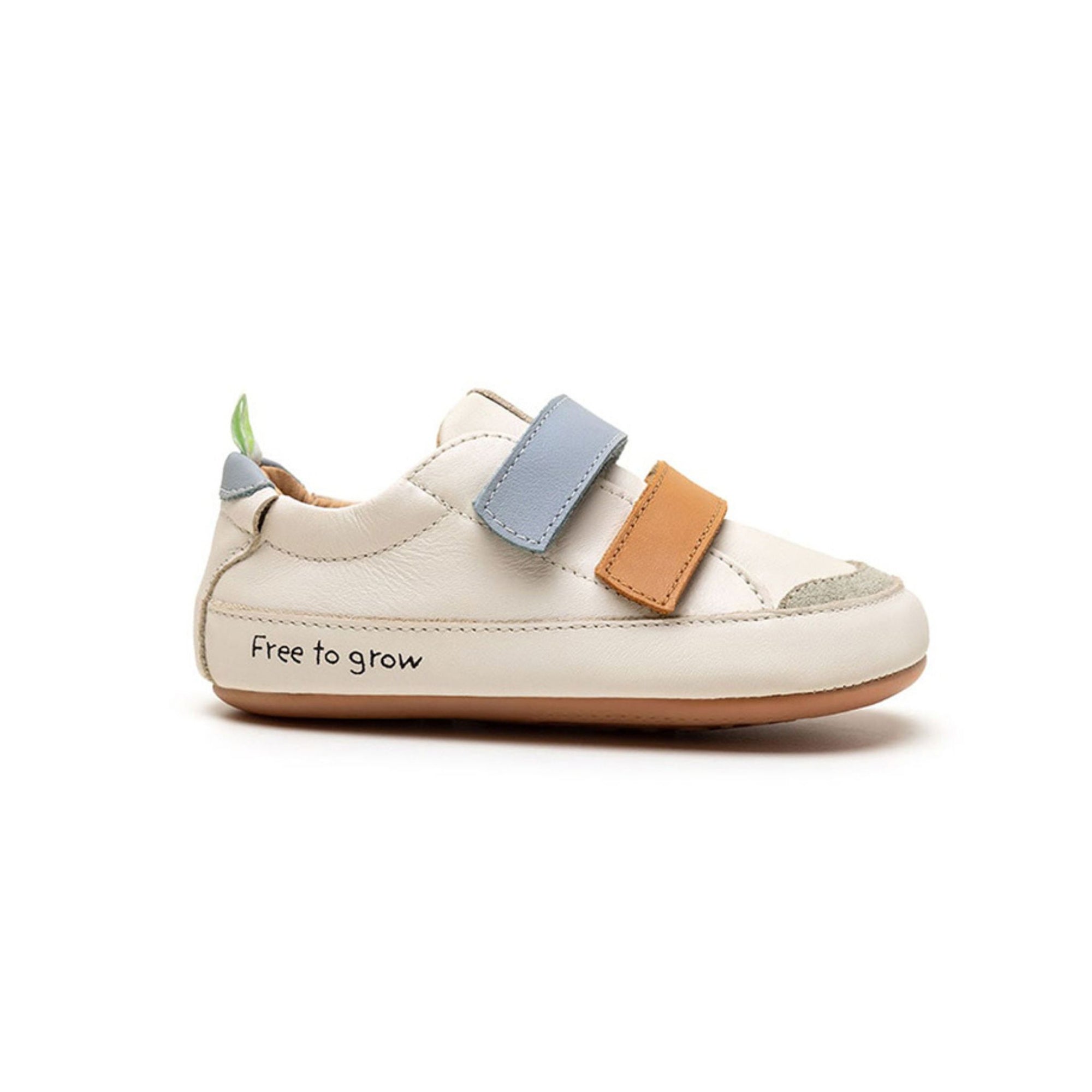 Tip Toey Joey Bossy Play Sneakers - Tapioca / Hay / Tide Blue