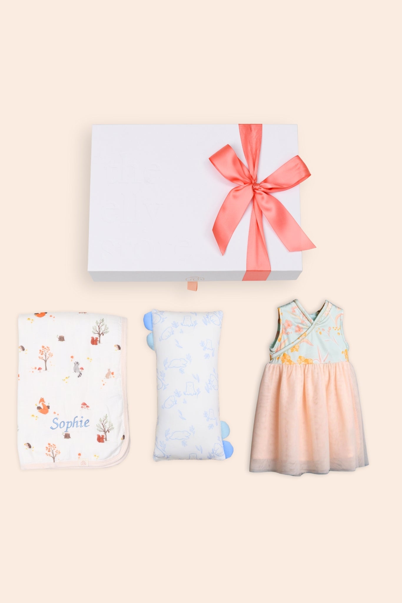 Tulle Cheongsam Baby Gift Set